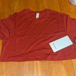Lululemon All Yours Crop Tee